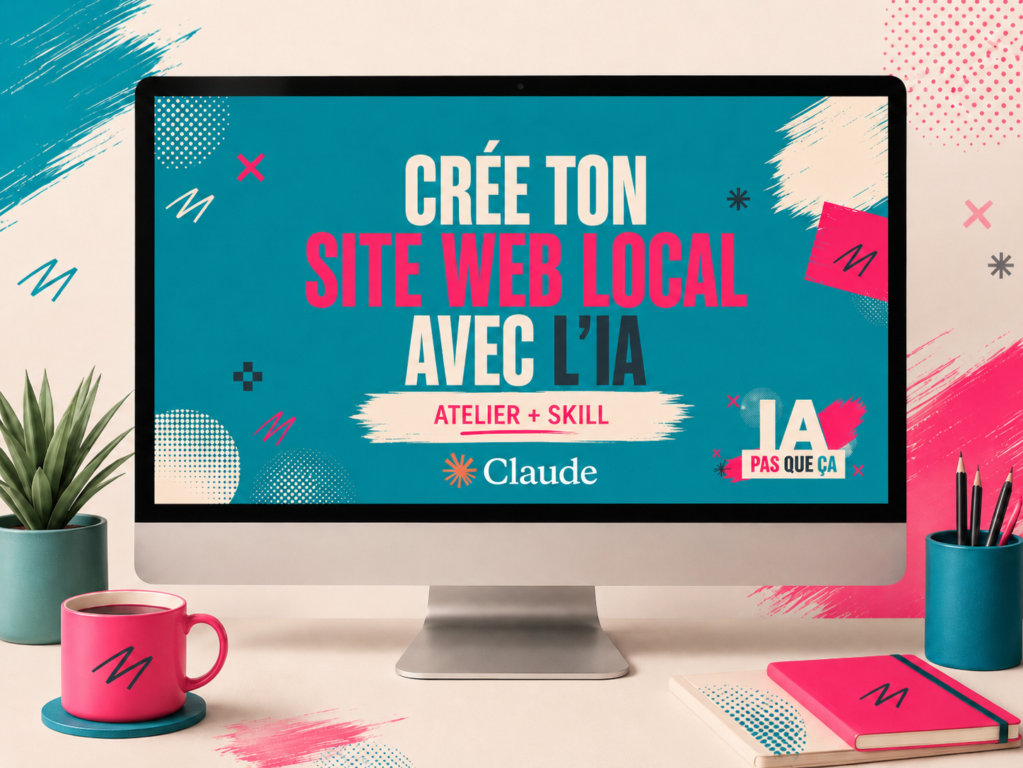 Atelier IA — créer ton site web local