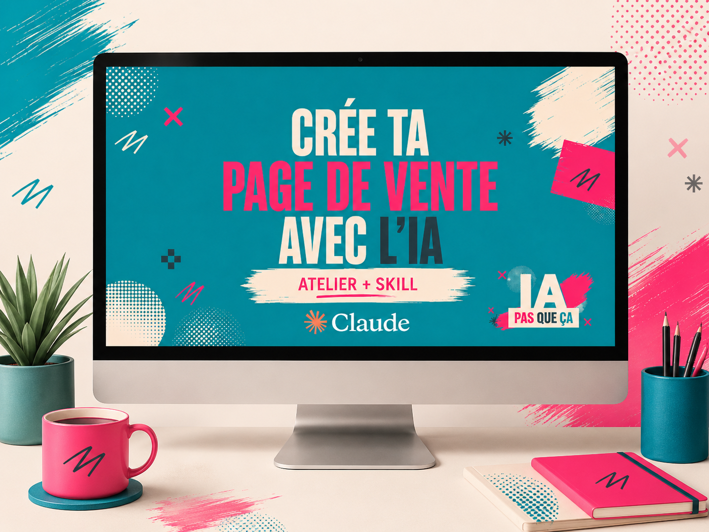 Atelier IA — créer ta page de vente