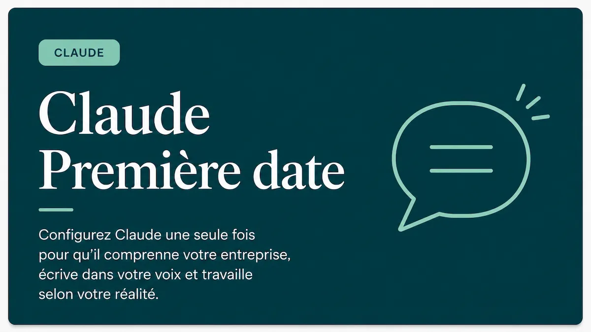 Bannière de l'atelier Claude Première Date